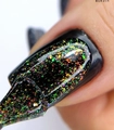 Топ для ногтей IQ BEAUTY Unicorn shimmer top #108 глянцевый с шиммером, 10 мл IQGPTEF03