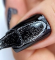 Топ для ногтей IQ BEAUTY глянцевый с шиммером #106 Silver shimmer top, 10 мл IQGPTEF01