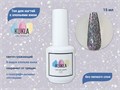 Топ для ногтей Kukla светоотражающий c хлопьями юкки, 15 мл KG/15706 - фото 556032