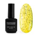 Топ для ногтей Monami Super Shine top MARBLE Black S, 15 мл mi/tmbs15 - фото 556210