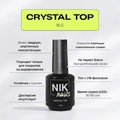 Топ для ногтей NIK nails Crystal Top, 15 г Nik/14620