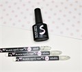 Топ для ногтей Sakura Black dots size L, 8 мл sbdl. - фото 556425