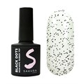 Топ для ногтей Sakura Black dots size S, 8 мл sbds - фото 556438