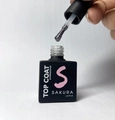 Топ для ногтей Sakura с шиммером 121 , без липкого слоя, 9 мл Top121