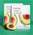 Увлажняющая тканевая маска для лица BIOAQUA с экстрактом авокадо, 25 г BQY74947(57881) - фото 557241