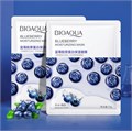 Увлажняющая тканевая маска для лица BIOAQUA с экстрактом черники, 25 г BQY56563 - фото 557262