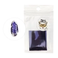 Фольга для дизайна Zoo Nail Art переводная глянцевая баклажан №1426, 4*50 см zn/1426