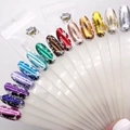 Фольга для дизайна Zoo Nail Art переводная глянцевая баклажан №1426, 4*50 см zn/1426