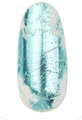 Фольга для дизайна Zoo Nail Art переводная глянцевая голубая №1422, 4*50 см zn/1422