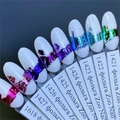 Фольга для дизайна Zoo Nail Art переводная глянцевая голубая №1422, 4*50 см zn/1422