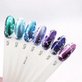 Фольга для дизайна Zoo Nail Art переводная глянцевая голубая №1422, 4*50 см zn/1422