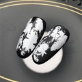 Фольга матовая белая для литья Vogue Nails vg/F008