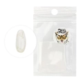 Фольга переводная (4*50см)  Zoo Nail Art,матовая белая №1430 zn/1430