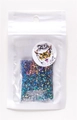 Фольга переводная (4*50см) Zoo Nail Art, новогодняя прозрачная серебро №1450 zn/1450