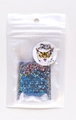 Фольга переводная Zoo Nail Art №1453 новогодняя прозрачная серебро, 4*50 см zn/1453