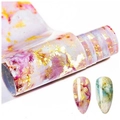 Фольга переводная Zoo Nail Art мрамор №1574, 4*50 см zn/1574