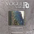 Фольга переводная для дизайна Vogue Nails абстракция, серебристая vg/F019 - фото 558760