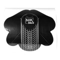 Формы для наращивания NIK nails, 100 шт. Nik/14339
