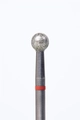 Фреза алмазная Bloom мягкая (красная) насечка, Ø0,4 см, шар (сфера) Bl/56.001.036.40(9)