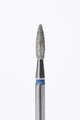 Фреза алмазная Bloom средняя (синяя) насечка, Ø0,21 см, пламя   Bl/66.243.080.21(4)