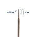 Фреза алмазная IRISK средняя (синяя) насечка, Ø0,14 см, игла  Б807-03 - фото 559414