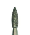 Фреза алмазная Robin Nails средняя (синяя) насечка, Ø0,23 см, пламя gr/A-4
