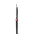 Фреза алмазная КМИЗ, мелкая (красная) насечка, Ø0,16 см, конус Б250.16/115051(235)