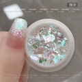 Хлопья для ногтей Aurora Opal Pink №1, 7,5 г aop-01