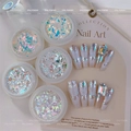 Хлопья для ногтей Aurora Opal Pink №6, 7,5 г aop-06