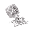 Хлопья Юки Сусальное золото Silver UKPT-S