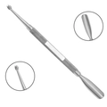 Шабер двусторонний Metaleks, пушер-триммер, 14 см RP-503