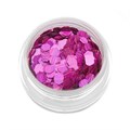 Шестигранники TNL - Кошачий глаз - розовые №1 10417 - фото 561498