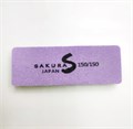 Шлифовщик прямоугольный Sakura 150/150 (сиреневый) sbf19. - фото 561718
