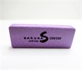 Шлифовщик прямоугольный Sakura 150/150 (сиреневый) sbf19. - фото 561720