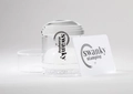 Штамп для стемпинга Swanky Stamping Crystals силиконовый двойной, прозрачный, 4 см Sw/1135