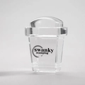 Штамп для стемпинга Swanky Stamping силиконовый прямоугольный, высокий 2*3 см Sw/1760