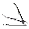 Щипцы для кожи Metaleks профессиональные RCN-152N, двойная пружина, 12 мм RCN-152