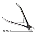 Щипцы для кожи Metaleks профессиональные RCN-152N, двойная пружина, 12 мм RCN-152