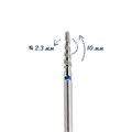 Фреза алмазная КМИЗ средняя (синяя) насечка, Ø0,23 см, конус  ФТ299.100.23/с - фото 562111