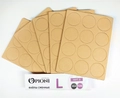 Сменные файлы Opioni Soft 3 рыжие, L (25 мм), 240 грит, 60 шт. Op/FRL-240(soft3)