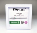 Фреза твердосплавная Opioni, конус (елка), крупная (зеленая), Ø0,6 см, КОн Op/261GX