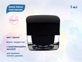 Банка Sakura пластиковая черная квадратная, 5 мл чк5/1
