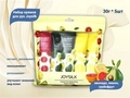 Набор кремов для рук Joysilk, авокадо, лимон, грейпфрут, 30г*5шт krem-nab-meidia-1