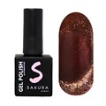 Гель-лак Sakura S280 с эффектом кошачий глаз, 9 мл S280 - фото 563946