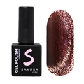 Гель-лак Sakura S283 с эффектом кошачий глаз, 9 мл S283