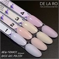 База для ногтей Delaro New France shimmer 04 (средней вязкости), 15 мл Del/BNF04-15 - фото 564091