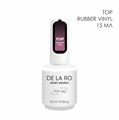 Топ для ногтей Delaro Rubber Vinyl бархатистый, 15 мл Del/TRV15 - фото 564118