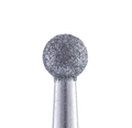 Алмазная фреза Кристалл, мягкая (красная) насечка, Ø0,31 см, шар К56.001.025.31м(27)