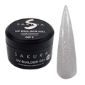 УФ-гель для ногтей Sakura камуфлирующий моделирующий G015, 13 мл G015