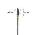 Фреза твердосплавная WG-ZL029 XF, конус закругленный, Ø0,4 см, супермягкая (желтая) насечка km/WG-ZL029